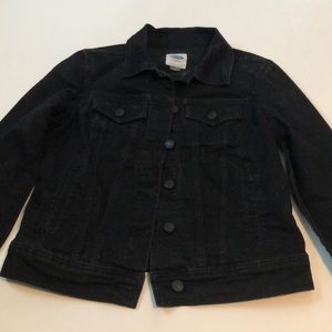 Gap- Black Denim Jean Jacket